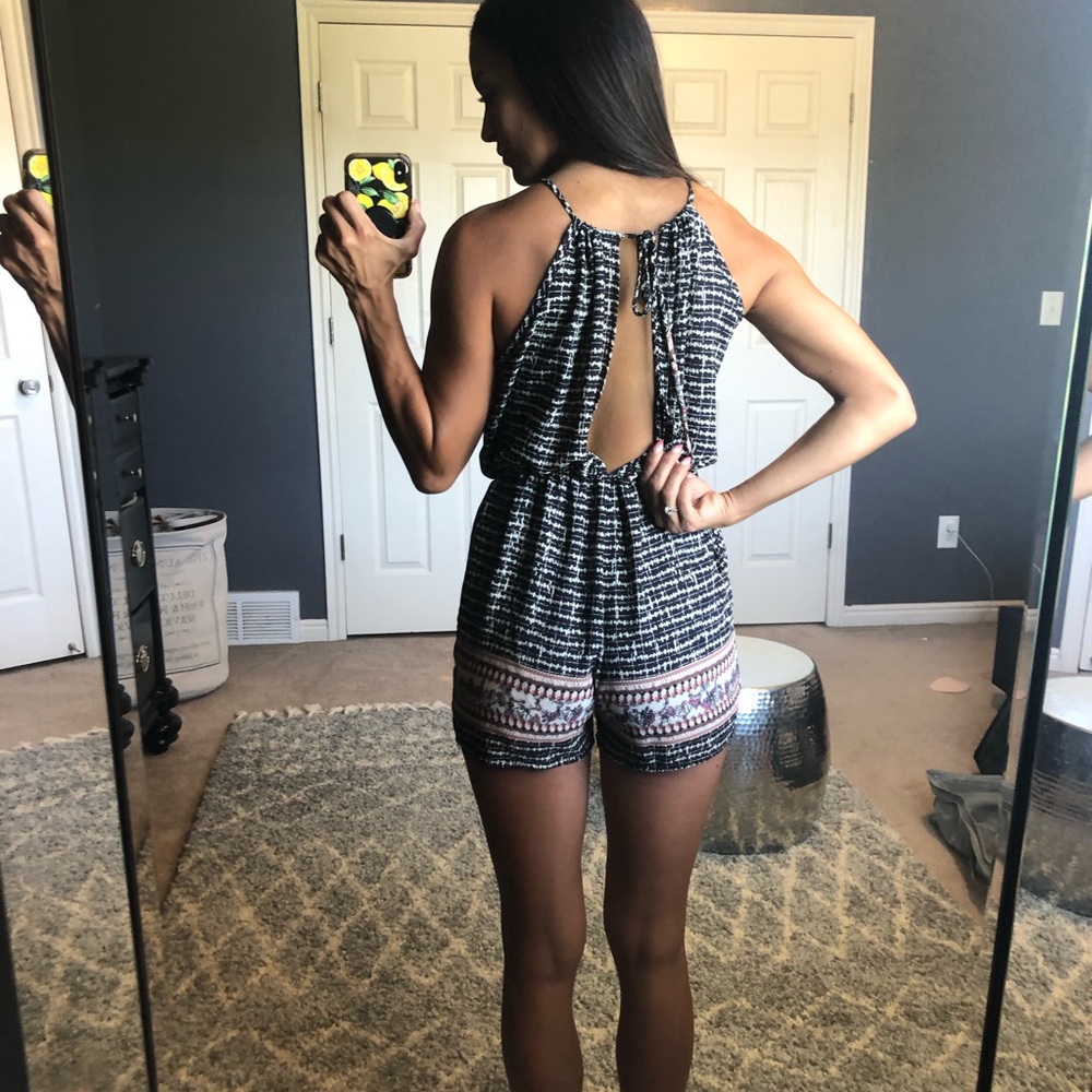 Pattern Short Romper - image 2